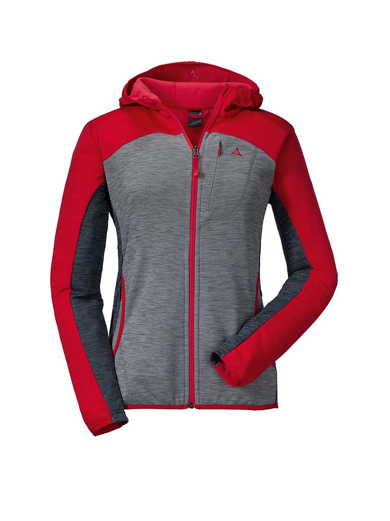 SCHÖFFEL Damen Fleecejacke Belfort1 Hoody rot | 34 SCHÖFFEL Damen Fleecejacke Belfort1 Hoody rot | 34
